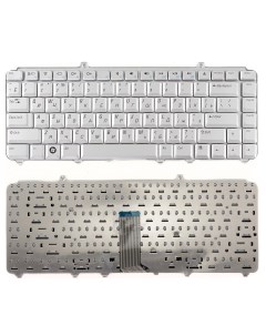 Клавиатура для ноутбука Dell 1420 1520 1525 серебристая Azerty