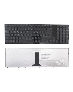 Клавиатура для ноутбука Asus K93 K95 X93SV черная Azerty