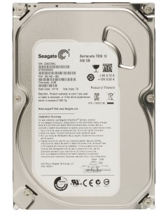 Внутренний жесткий диск Desktop BarraCuda 500GB ST500DM002 Seagate