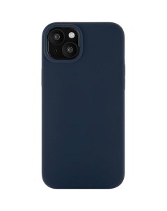 Чехол для смартфона Touch Mag Case iPhone 15 Plus MagSafe силикон темно синий Ubear