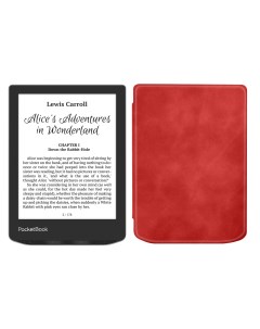 Электронная книга 629 Verse Mist Grey Red Pocketbook