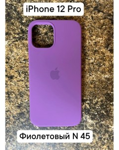 Силиконовый чехол накладка для Apple Iphone 12 12 PRO Фиолетовый 45 Dodobazar