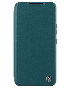Чехол для Galaxy S23 Booktype с карманом для карт Green Nillkin
