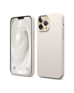 Чехол Soft silicone для iPhone 13 Pro Max Бежевый Elago