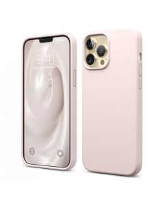 Чехол Soft silicone для iPhone 13 Pro Max Розовый Elago