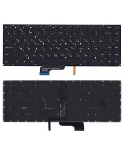 Клавиатура для Xiaomi Mi Pro 15 6 черная без рамки с подсветкой Vbparts