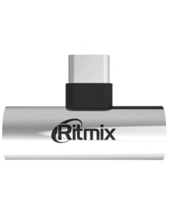 Переходник RCC 034 USB Jack 3 5 mm Silver Ritmix