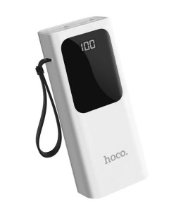Внешний аккумулятор Powerbank J41 Treasure mobile 2 0A 10000mAh белый Hoco