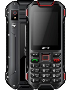 Мобильный телефон Wirug F1 IP68 Black Red WF003BLRD Wifit
