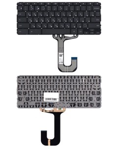 Клавиатура для HP Chromebook 11 G6 Series черная Vbparts