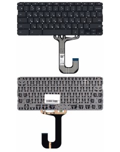 Клавиатура для HP Chromebook 11A NB Series черная Vbparts