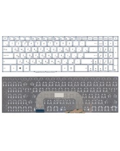 Клавиатура для Asus VivoBook 17 X705U Series белая Vbparts