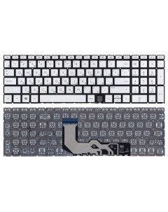 Клавиатура для HP Envy 15 ED 17 CG 17 CH Series серебристая с подсветкой Vbparts