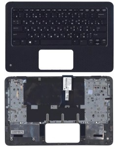 Клавиатура для HP ProBook X360 11 G1 EE G2 EE Series p n 918554 001 черная с черным то Sino power