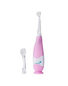 Электрическая зубная щетка розовый 0946 Brush-baby
