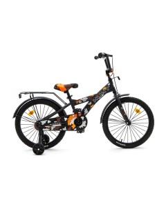 Велосипед детский двухколесных 20 HUNT Хаки оранжевый Zigzag