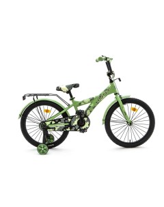 Велосипед детский двухколесных 20 HUNT Хаки зеленый Zigzag
