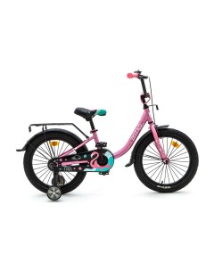 Велосипед детский двухколесный 18 ZOO розовый Zigzag