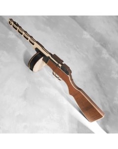 Сувенир деревянный игрушечный Пистолет пулемет Шпагина ППШ 41 Дарим красиво