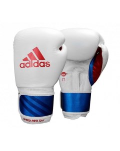 AdiSBG350PRO Перчатки боксерские Speed Pro бело сине красные 12 oz Adidas