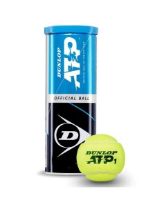 Мячи для большого тенниса ATP 3 мяча в банке Dunlop