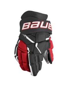 Перчатки хоккейные Supreme Mach S23 SR 1061895 14 черный красный Bauer