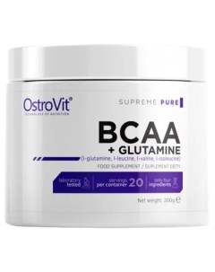 BCAA Glutamine 200 г без вкуса Ostrovit