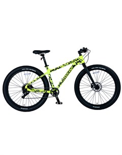 Горный велосипед 27 5 2024 г 150 178 см рама 17 5 колеса 27 5 камуфляж зеленый Joyoy