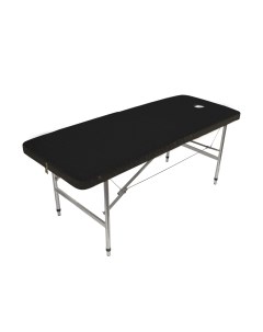 Массажный стол регулировка от 70 до 87 см складной 180х60 черный Your stol