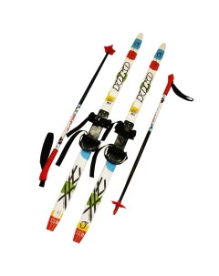 Лыжный комплект с комбинированным креплением 120 степ Yoko multicolor Stc
