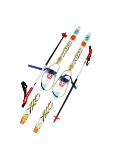 Лыжный комплект с кабельным креплением 110 степ Yoko multicolor Stc