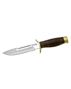 Туристический нож Кадет 2 коричневый латунь Витязь