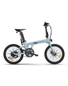 Электровелосипед A20 AIR 2023 складной голубой Ado