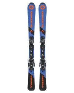 Горные Лыжи С Креплениями Firebird Jr 100 140 Fdt Jr 4 5 Blue Orange См 100 Blizzard
