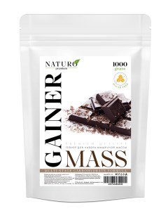 Гейнер 1000 гр Шоколад Naturo premium