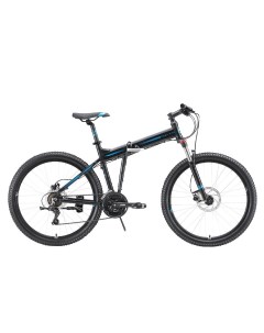 Велосипед Cobra 26 2 HD 2023 18 черный синий черный Stark