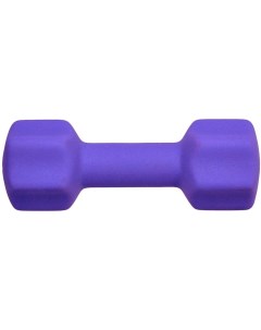 Гантели неопреновые комплект 2 штуки фиолетовый 3 кг Puncher