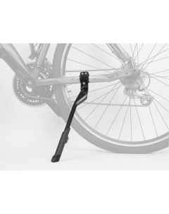 Подножка велосипедная алюминиевая AKS 630 R18 24 29 RS усиленная одноперьевая черный Acme