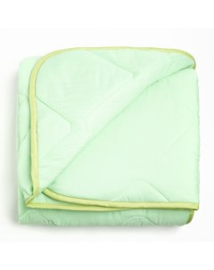 Одеяло Бамбук 140х205 см зелёный микрофибра 300 гр см2 Адель