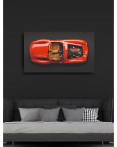 Картина интерьерная Картина Спорткар Ferrari 90х50 см холст Ochipovskij