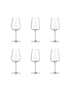 Набор бокалов для красного и белого вина Коллекция Lord 6 шт 510 мл Rona