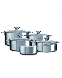 Набор кастрюль из 5 шт 3 х слойная нержавеющая сталь 96605300000000 Le creuset