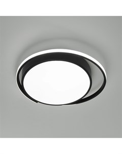 Потолочный светильник Jeremy 90251 1 черный светодиодный Eurosvet