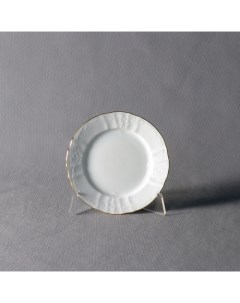 Тарелка десертная декор Отводка золото 17 см Bernadotte