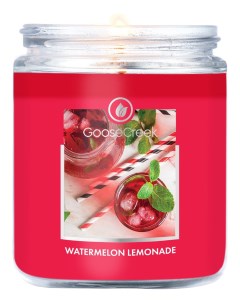Ароматическая свеча Watermelon Lemonade Арбузный лимонад 198г Goose creek