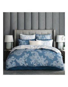 Комплект постельного белья Мааз семейный эвкалиптовое волокно 50 x 70 см синий Togas