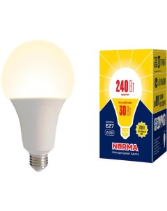 Светодиодная лампа Norma LED A95 30W 3000K E27 FR NR UL 00005604 Volpe