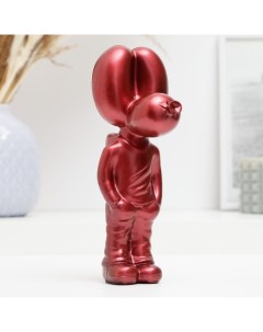Фигура Собака из шариков красная 18х10х6см 9951963 Хорошие сувениры