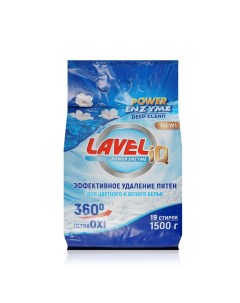 Универсальный стиральный порошок L iq Power Enzyme 1 5 кг Lavel