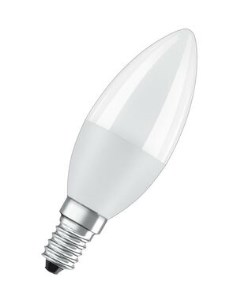 Лампа светодиодная LED 10 Вт E14 6500К 800Лм свеча 220 В замена 75Вт 4058075579262 L Osram